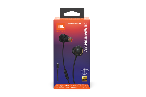 JBL Quantum 50C | USB Type-C有線インイヤーゲーミングヘッドセット